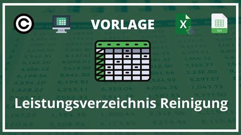 leistungsverzeichnis excel deutsch.